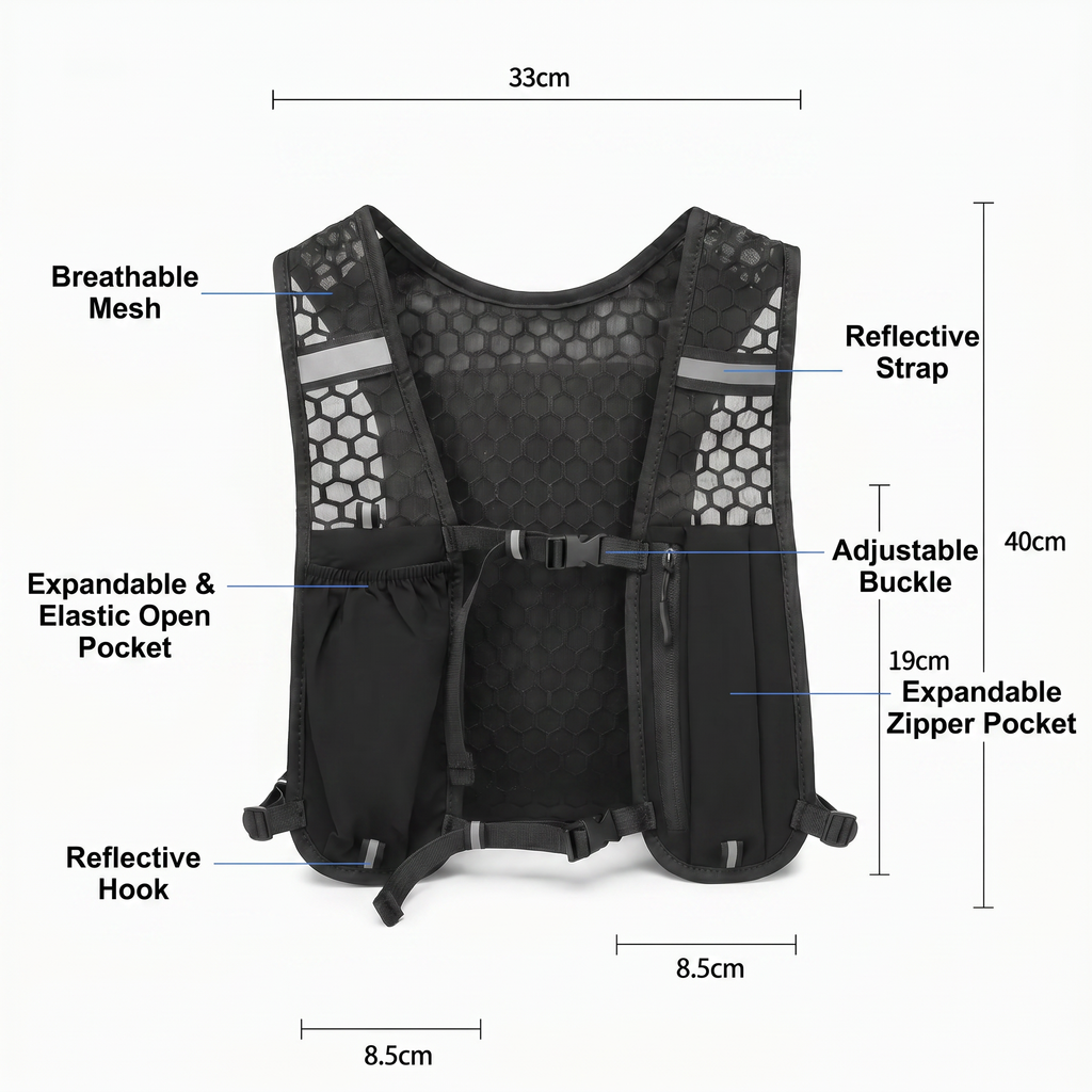 Runner's Hydration Vest