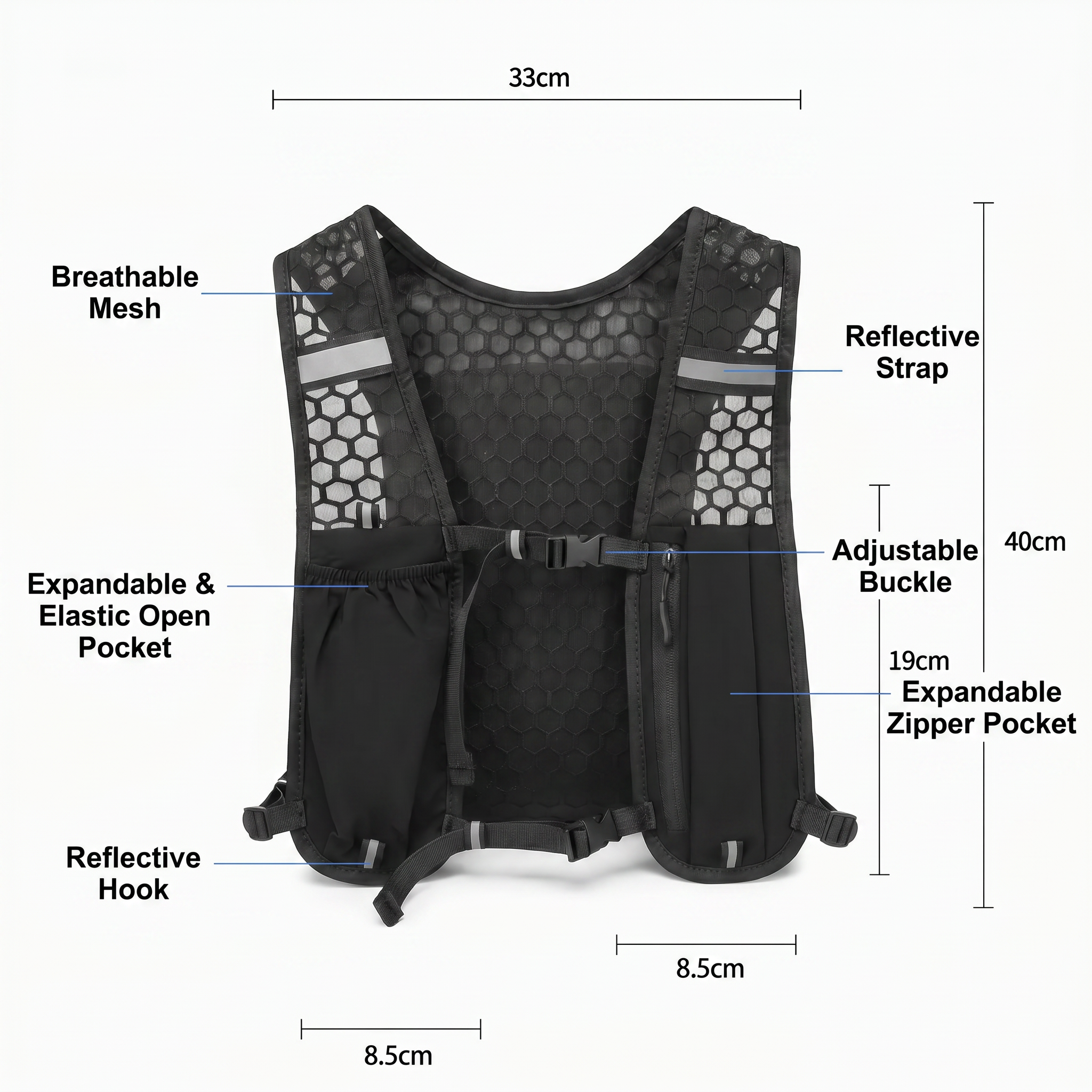Runner's Hydration Vest